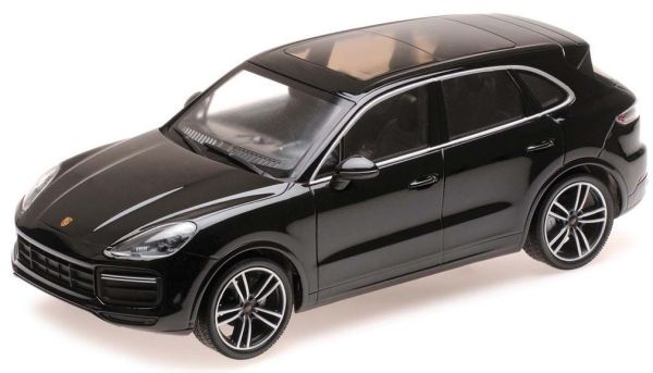 MNC155066070 - PORSCHE Cayenne Turbo S 2017 noir - 1
