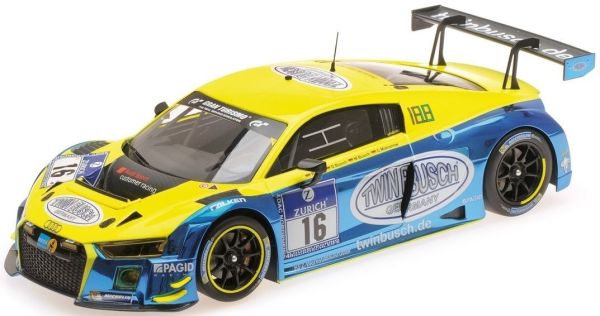 MNC155161116 - AUDI R8 LMS #16 24H Nurburgring 2016 pilotes R.Rast / D.Busch / M.Busch / C.Mamerow - 1