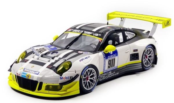 MNC155166911 - PORSCHE 911 GT3R Manthey Racing 24h Nurburgring 2016 des pilotes Tandy/Banb - 1