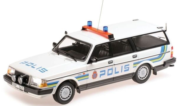 MNC155171480 - VOLVO 240 GL break 1986 police Suédoise - 1