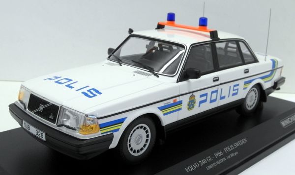 MNC155171490 - VOLVO 240 GL 1986 Police de Suède - 1