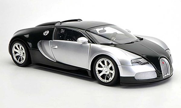 MNC400110852 - BUGATTI Veyron centenaire grise et chrome - 1