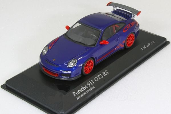 MNC403069105 - PORSCHE 911 GT3 RS 2010 blue métal - 1