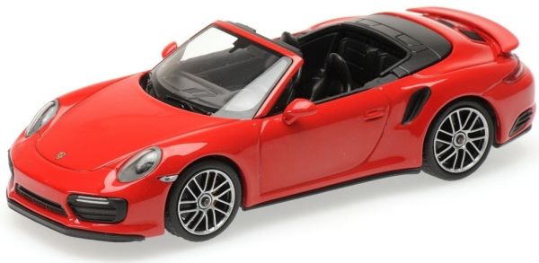 MNC410067180 - PORSCHE 911 Turbo S cabriolet ouvert 2016 rouge - 1