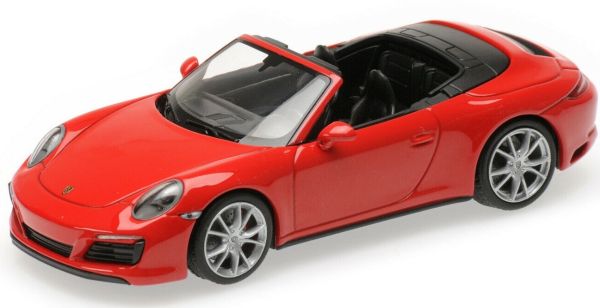 MNC410067230 - PORSCHE 911 Carrera 4 cabriolet ouvert 2016 rouge - 1