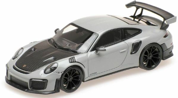 MNC410067237 - PORSCHE 911 GT2RS 2018 grise capot noire - 1