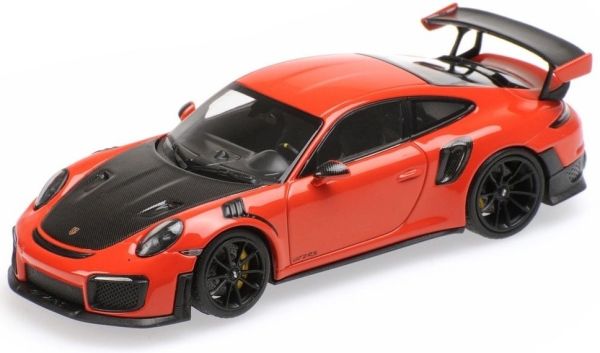 MNC410067239 - PORSCHE 911 GT2 RS 2018 orange foncée capot noire - 1