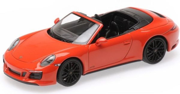 MNC410067331 - PORSCHE 911 Carrera 4 GTS cabriolet ouvert 2016 orange foncé - 1