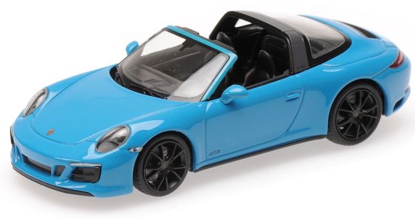 MNC410067342 - PORSCHE 911 Targa 4 GTS cabriolet ouvert 2016 bleu - 1
