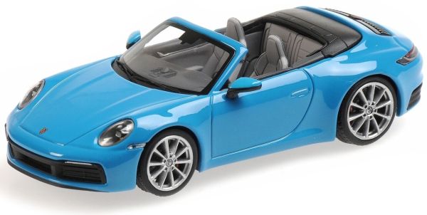 MNC410069332 - PORSCHE 911 Carrera 4S cabriolet ouvert 2019 bleu - 1