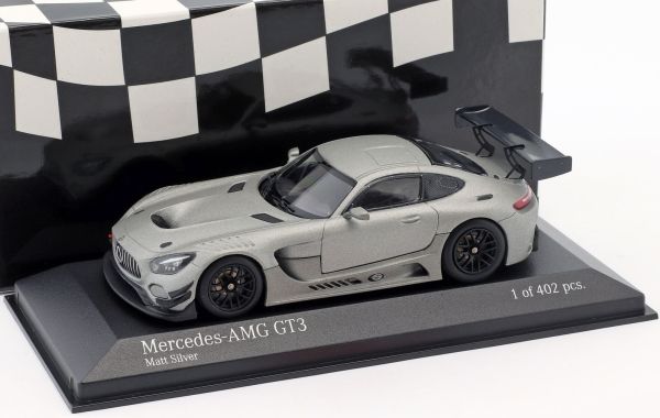 MNC410173202 - MERCEDES BENZ AMG GT3 2017 grise - 1