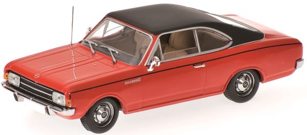 MNC430046129 - OPEL Rekord D Coupé 1966 rouge toit noir - 1