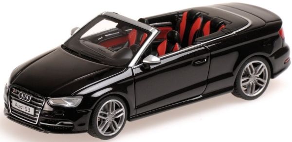 MNC437013030 - AUDI S3 Cabriolet 2013 noire - 1