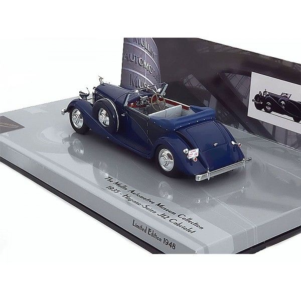 Miniature Hispano-Suiza J12 Cabriolet 1935 – Minichamps Museum Mullin, 1/43