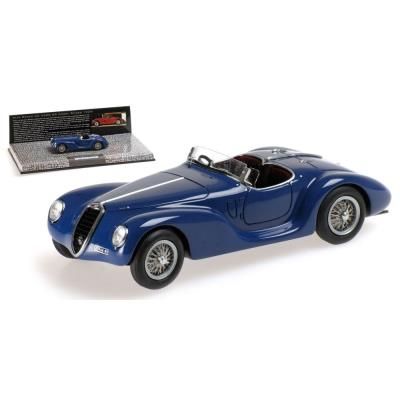 MNC437120232 - ALFA ROMEO bleu 6C 2500ss Corsa Spider 1939 limité 300 pièces - 1