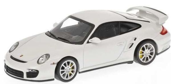 MNC519436630 - PORSCHE 911 (997) GT2 2007 blanche Top Gear avec le pilote - 1