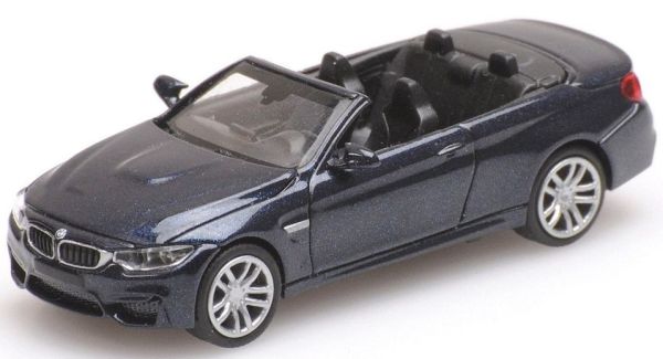 MNC870027230 - BMW M4 cabriolet ouvert 2015 gris bleu métallisé - 1