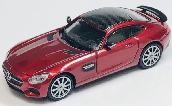 MNC870037121 - MERCEDES BENZ AMG GTS 2015 rouge métallisé - 1