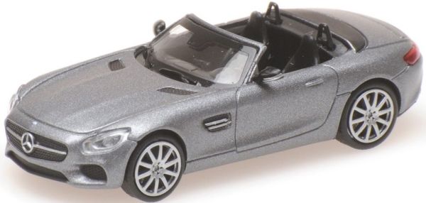 MNC870037130 - MERCEDES BENZ AMG GT roadster 2015 cabriolet ouvert gris mat métallisé - 1