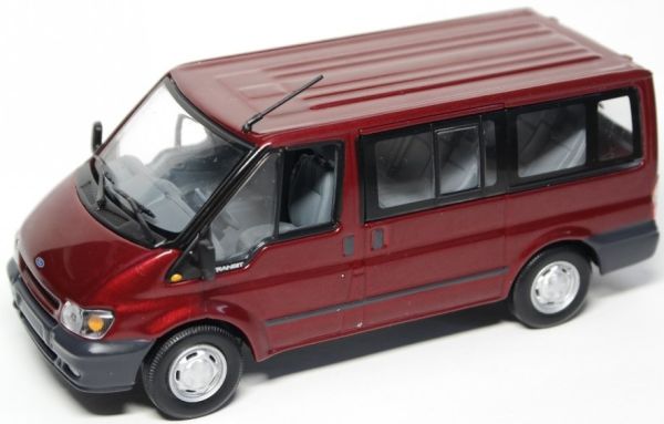 MNCTRANSITA - Ford Transit monospace 2001 rouge - 1