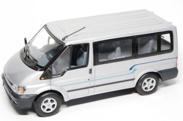 MNCTRANSITB - Ford Transit monospace 2001 gris - 1