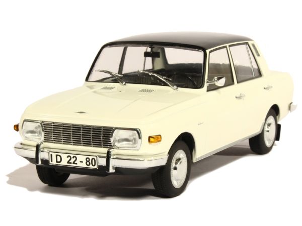 MOD18079 - WARTBURG 353 1967 blanche toit noir - 1