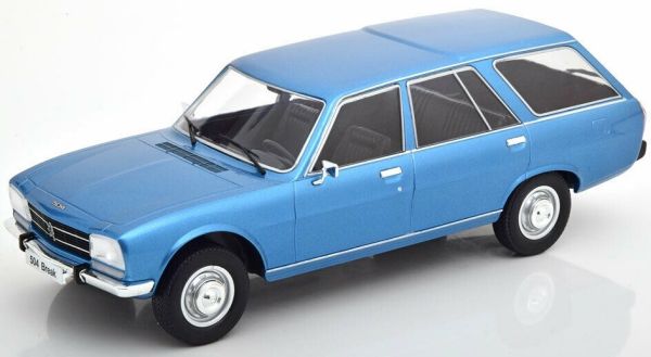 MODMCG18213 - PEUGEOT 504 break familiale 1976 bleue - 1