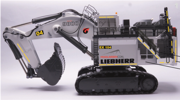 CON2950/03 - Pelle LIEBHERR R9800 