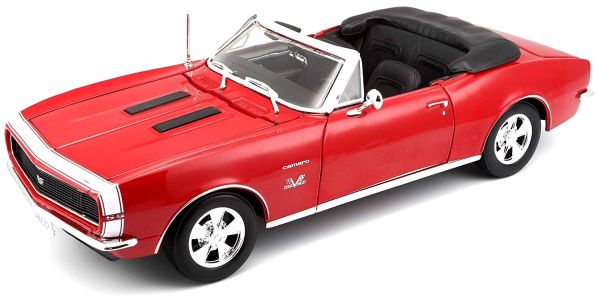 MST31684 - CHEVROLET Camaro SS 396 cabriolet 1967 rouge - 1