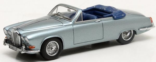 MTX41001-091 - JAGUAR 420 Harold Radford cabriolet 1967 bleue métal - 1