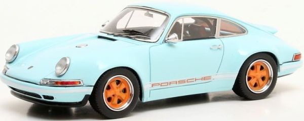MTX41607-081 - PORSCHE 911 Singer Design 2014 bleue ciel - 1
