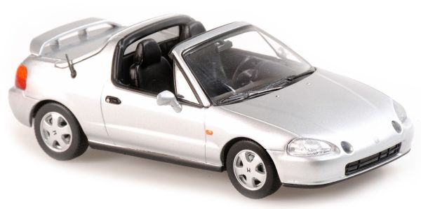 MXC940191931 - HONDA CR-X Del Sol cabriolet ouvert 1992 gris - 1