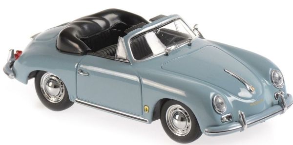 MXC940064231 - PORSCHE 356 A cabriolet ouvert 1956 bleu - 1