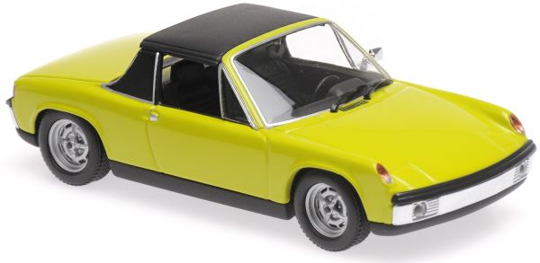 MXC940065660 - VOLKSWAGEN PORSCHE 914/4 1972 verte toit noir - 1