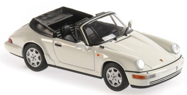 MXC940067330 - PORSCHE 911 Carrera 4 cabriolet ouvert 1990 blanc - 1