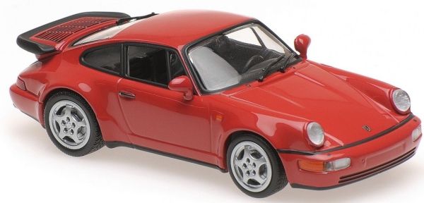 MXC940069102 - PORSCHE 911 Turbo 1990 rouge - 1