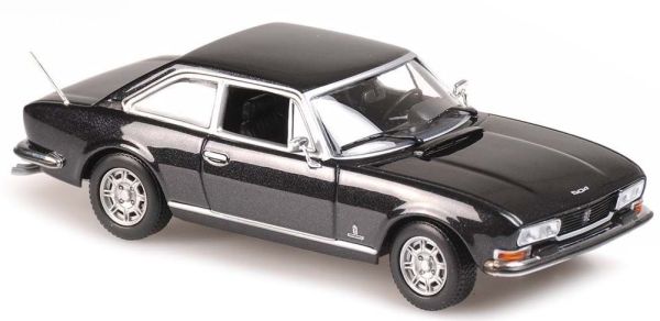 MXC940112121 - PEUGEOT 504 coupé 1976 grise noire métallisée - 1