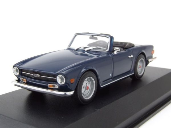 MXC940132570 - TRIUMPH TR6 1968 cabriolet bleue sombre - 1