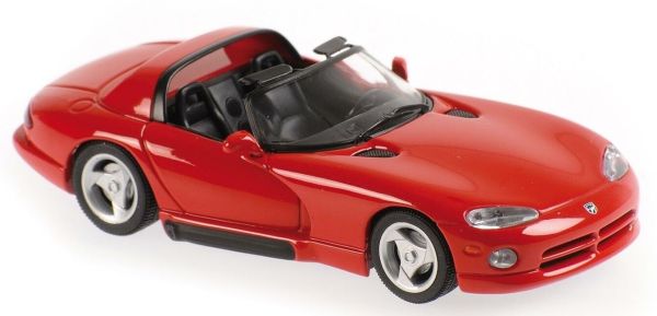 MXC940144030 - DODGE Viper Roadster ouvert 1993 rouge - 1