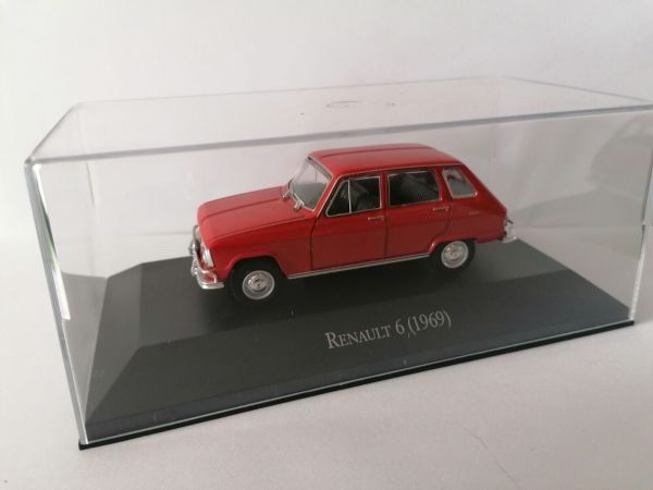 MAGARG27 - RENAULT 6 1969 rouge sous blister - 1