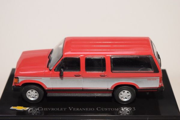 MAGCHEVERANEIO93 - CHEVROLET Veraneio custom 1993 rouge - 1