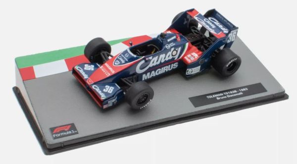MAGF1TG183B - TOLEMAN TG183B 1983 #36 - Bruno GIACOMELLI - 1