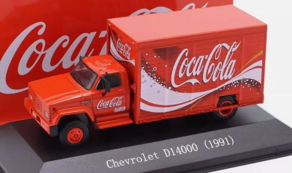 MAGRANCHEVROLET - CHEVROLET D14000 1991 rouge - COCA-COLA - 1