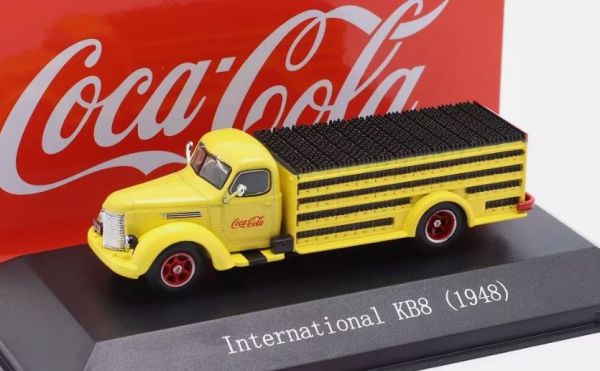 MAGRANINTER - INTERNATIONAL KB8 1948 jaune - COCA-COLA - 1