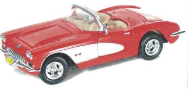 MMX73216ROUGE - CHEVROLET Corvette 1959 rouge - 1