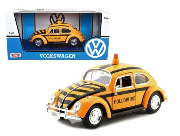MMX79590 - 1966 car - yellow - FOLLOW ME - VW Beetle - 1