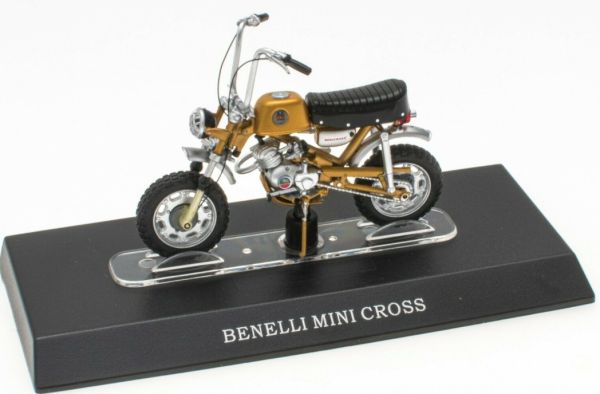 MAGMOT009 - Cyclomoteur BENELLI mini cross gold - 1