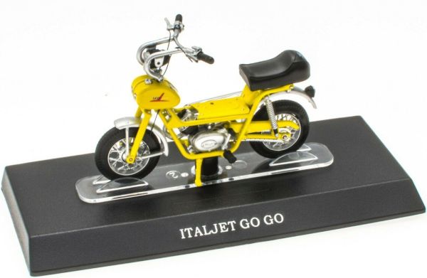 MAGMOT012 - Cyclomoteur ITALJET Go Go jaune - 1