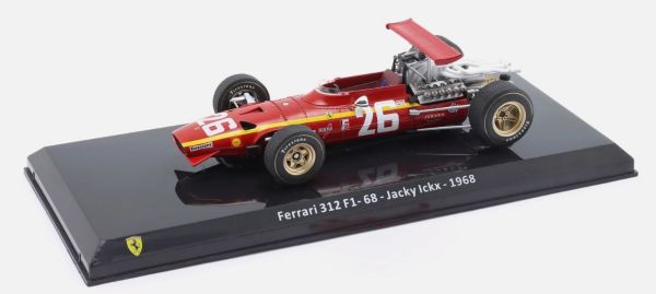 MY3ALA0039 - FERRARI 312 F1-68 1968 #26 - Jacky ICKX - 1