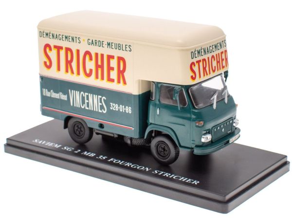 G111N039 - SAVIEM SG 2 MB 35 porteur fourgon STRICHER 1972 - 1